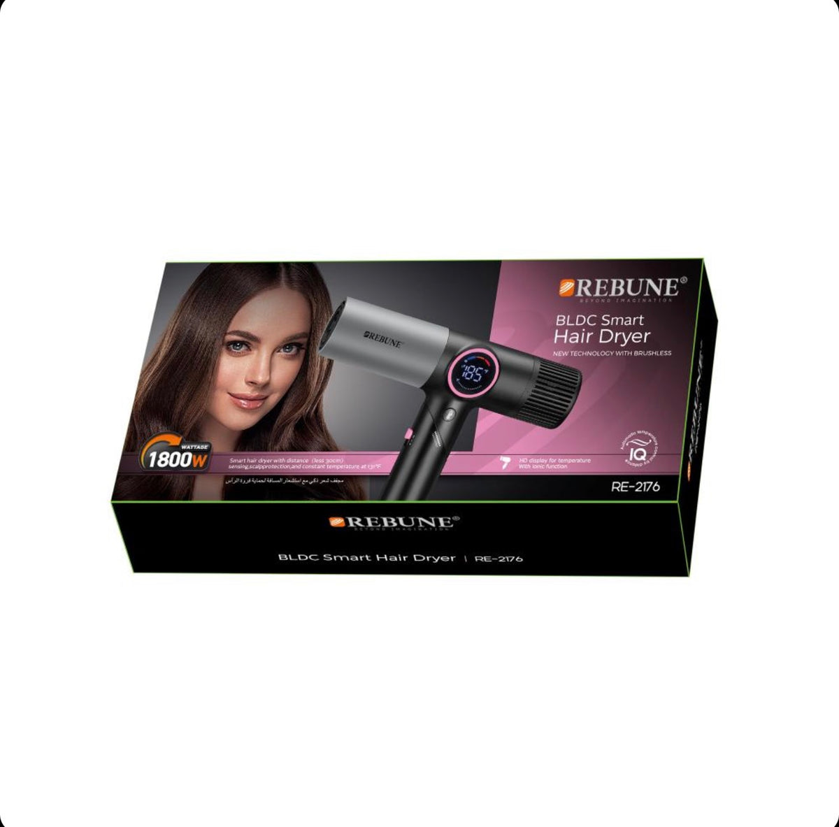 مجفف شعر قابل للطي RE-2176 بقوة 1800W