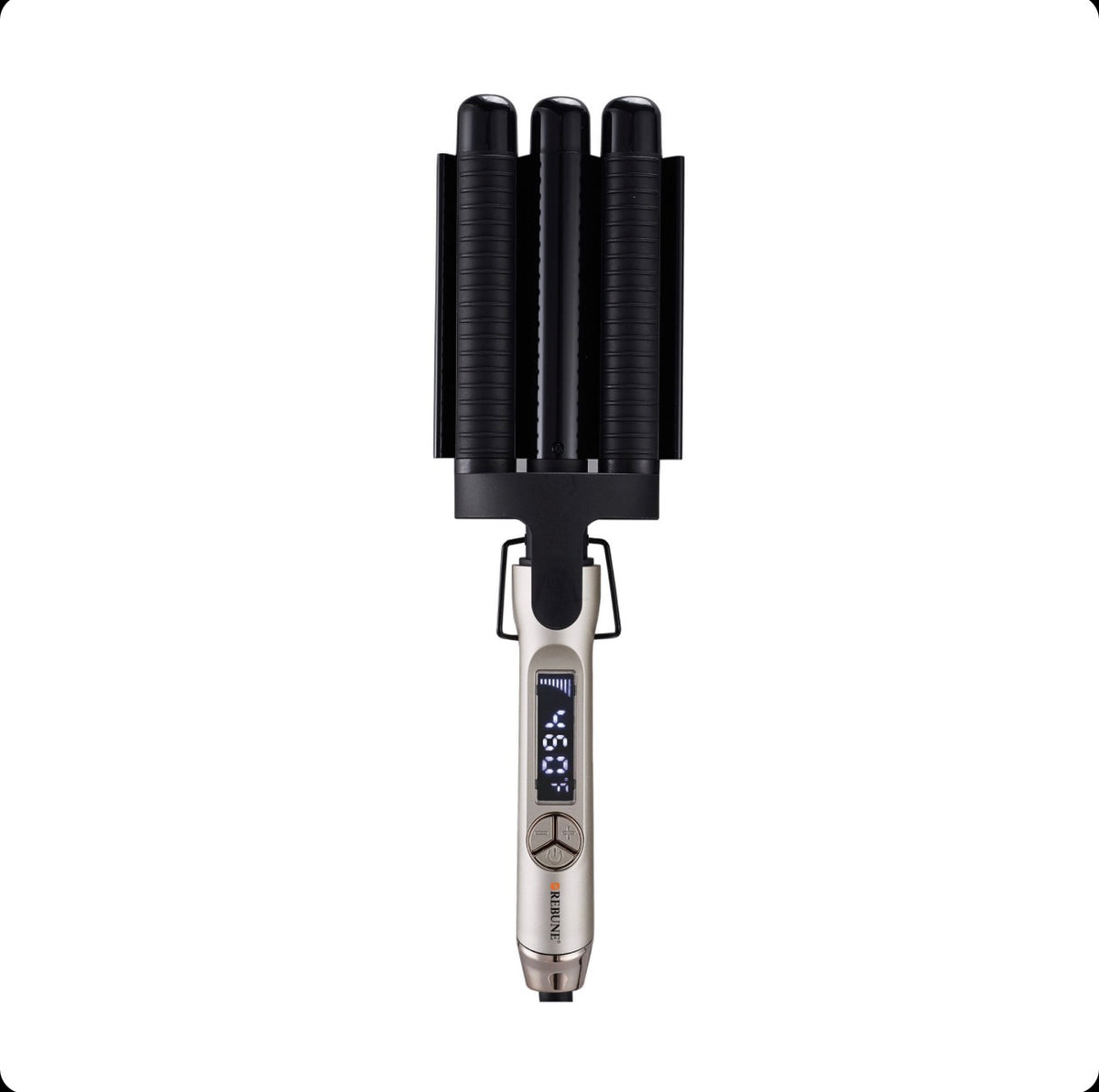 مجعد الشعر ريبون RE-2166 – تموجات احترافية بأسلوب Beach Waves