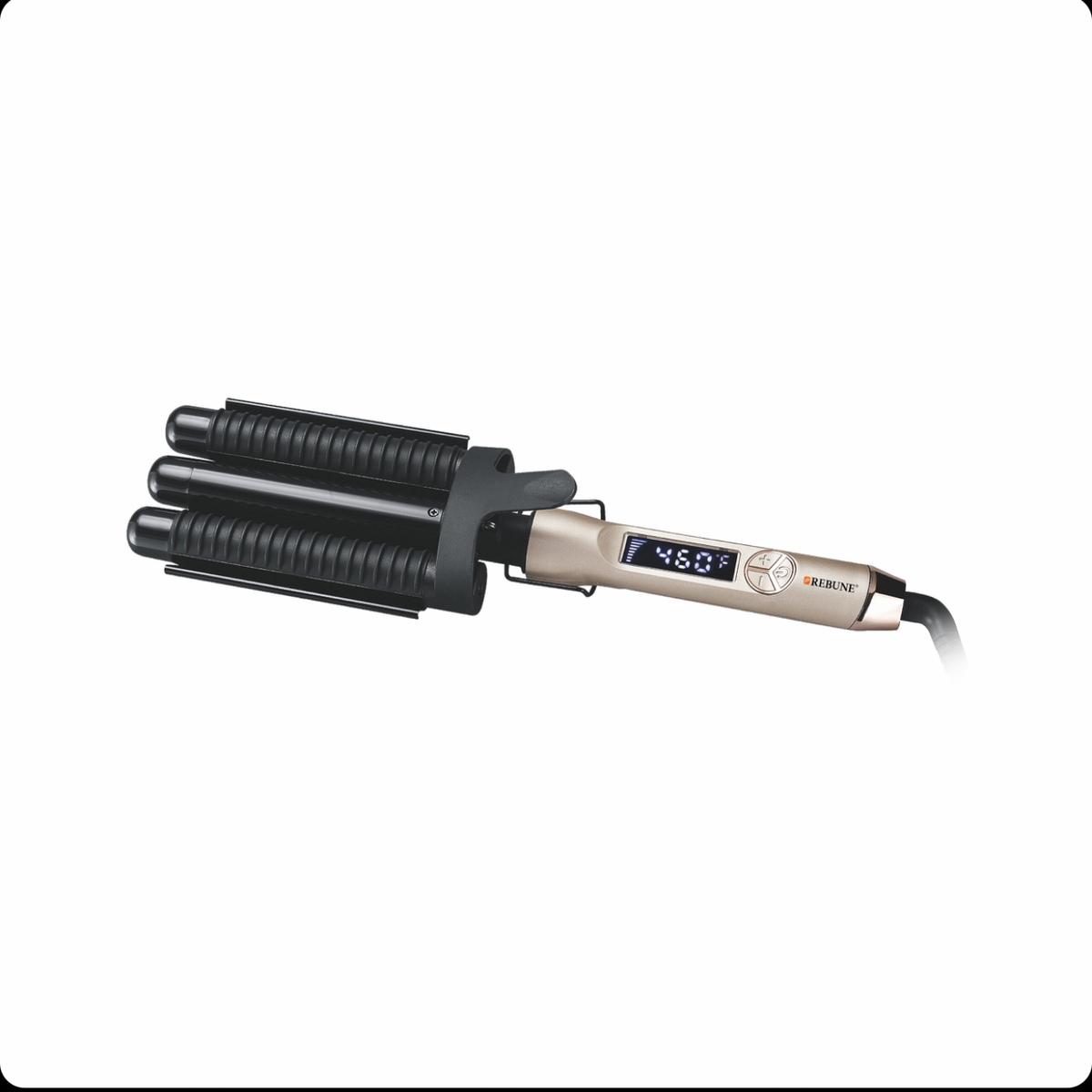 مجعد الشعر ريبون RE-2166 – تموجات احترافية بأسلوب Beach Waves