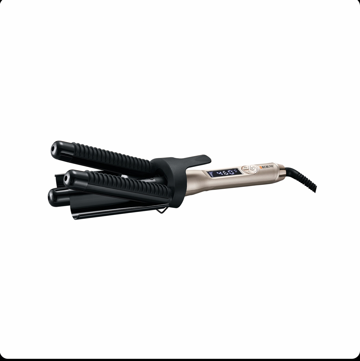 مجعد الشعر ريبون RE-2166 – تموجات احترافية بأسلوب Beach Waves