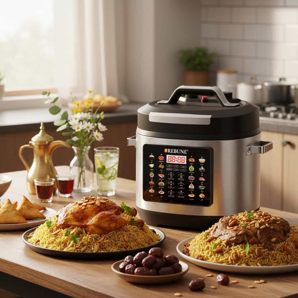 RE-11-054 6L Electric Pressure Cooker 1000W