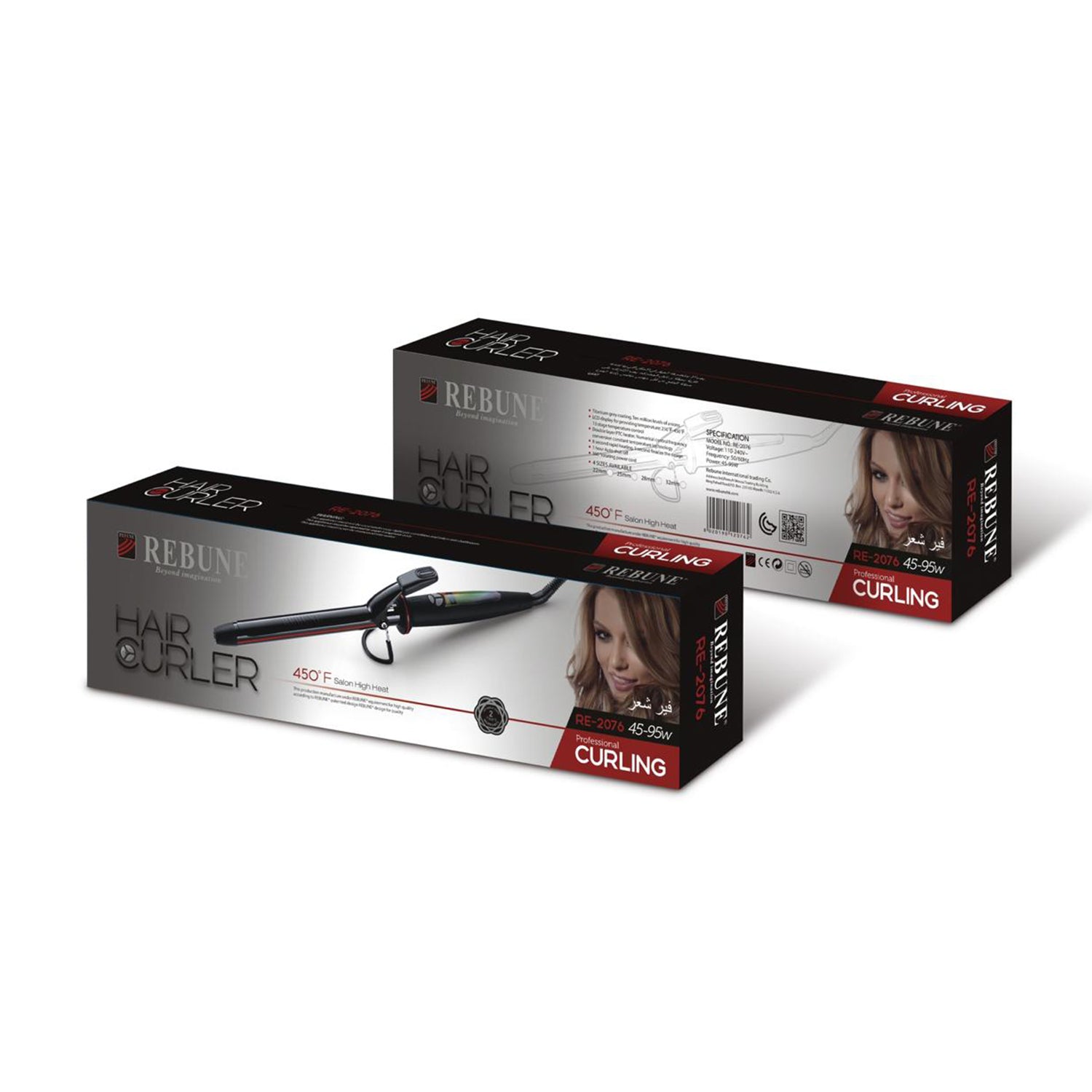RE-2076 Hair Curler by Rebune, 95W
