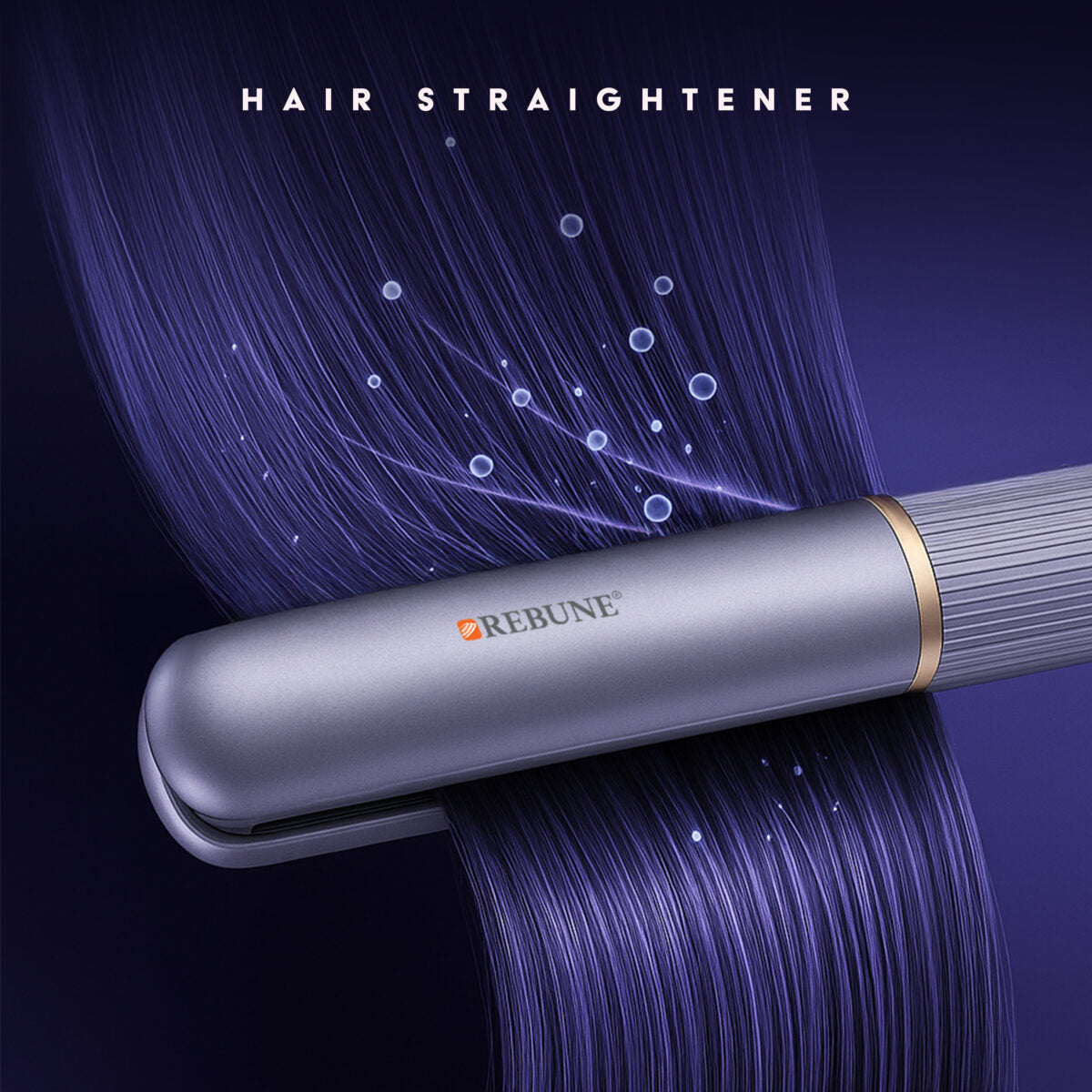 RE-2141 Ribon Hair Straightener with Ionic Technology 450°F